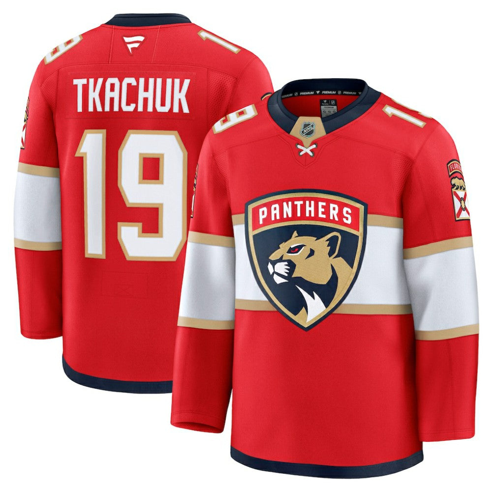 Matthew Tkachuk Florida Panthers Fanatics Home Premium Jersey Red