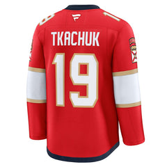 Matthew Tkachuk Florida Panthers Fanatics Home Premium Jersey Red
