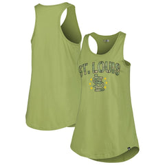 St. Louis Cardinals Women's Armed Forces Day Tank Top Olive | New Era