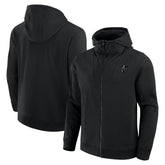 Vegas Golden Knights Fanatics Elements Tonal Primary Tri-Blend Full-Zip Hoodie Black