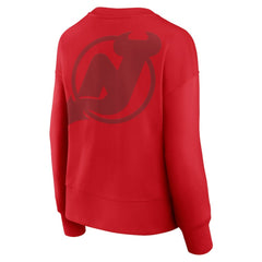 New Jersey Devils Fanatics Women's Elements Flow Pullover Sweatshirt Red