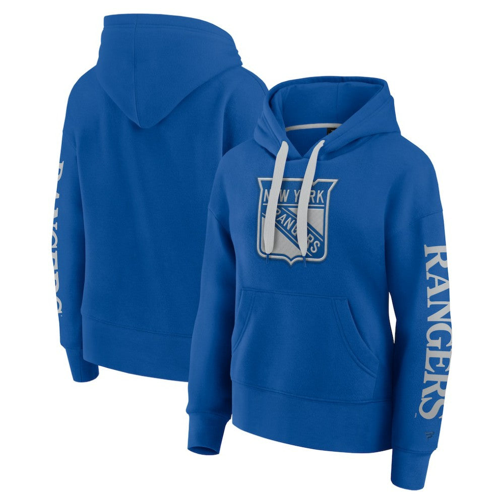 New York Rangers Fanatics Women's Elements Next Pullover Hoodie Blue
