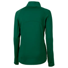Colorado Rockies Cutter & Buck Women's City Connect Adapt Eco Knit Recycled Half-Zip Pullover Top Hunter Green