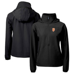San Francisco Giants Cutter & Buck Women's City Connect Charter Eco Recycled Half-Zip Anorak Jacket Black