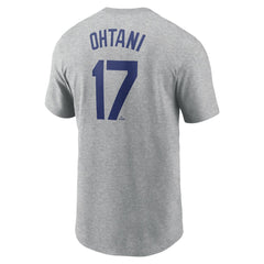 Shohei Ohtani Los Angeles Dodgers 2024 Fuse Name & Number T-Shirt - Gray | Nike