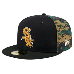 Chicago White Sox Digi Camo 59FIFTY Fitted Hat Black | New Era