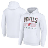 New Jersey Devils Starter Retro Graphic Pullover Hoodie White