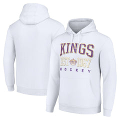 Los Angeles Kings Starter Retro Graphic Pullover Hoodie White