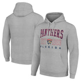 Florida Panthers Starter Graphic Pullover Hoodie Heather Gray