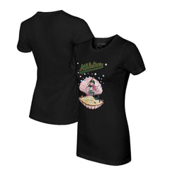Athletics Tiny Turnip Women's Mermaid T-Shirt Black