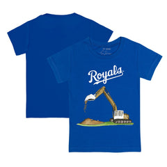 Kansas City Royals Tiny Turnip Youth Excavator T-Shirt Royal