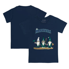 Seattle Mariners Tiny Turnip Youth Gnomes T-Shirt Navy