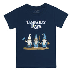 Tampa Bay Rays Tiny Turnip Youth Gnomes T-Shirt Navy