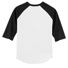 San Francisco Giants Tiny Turnip Youth Mermaid 3/4-Sleeve Raglan T-Shirt White/Black