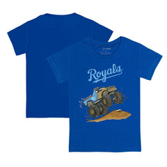 Kansas City Royals Tiny Turnip Youth Monster Truck T-Shirt Royal