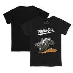 Chicago White Sox Tiny Turnip Youth Monster Truck T-Shirt Black