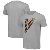 Anaheim Ducks Starter Color Scratch T-Shirt Heather Gray