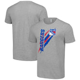 New York Rangers Starter Color Scratch T-Shirt Heather Gray