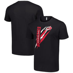 Carolina Hurricanes Starter Color Scratch T-Shirt Black