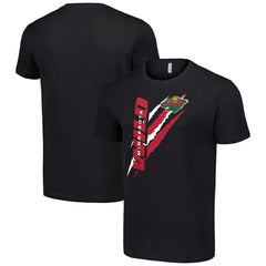 Minnesota Wild Starter Color Scratch T-Shirt Black