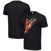 Philadelphia Flyers Starter Color Scratch T-Shirt Black