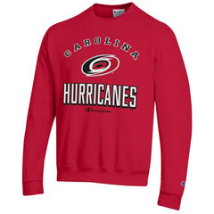 Carolina Hurricanes Champion Eco Powerblend Crewneck Sweatshirt Red