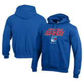 New York Rangers Champion Eco Powerblend Pullover Hoodie Royal