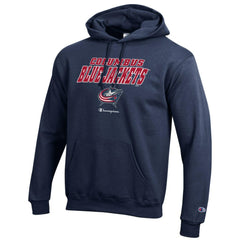 Columbus Blue Jackets Champion Eco Powerblend Pullover Hoodie Navy