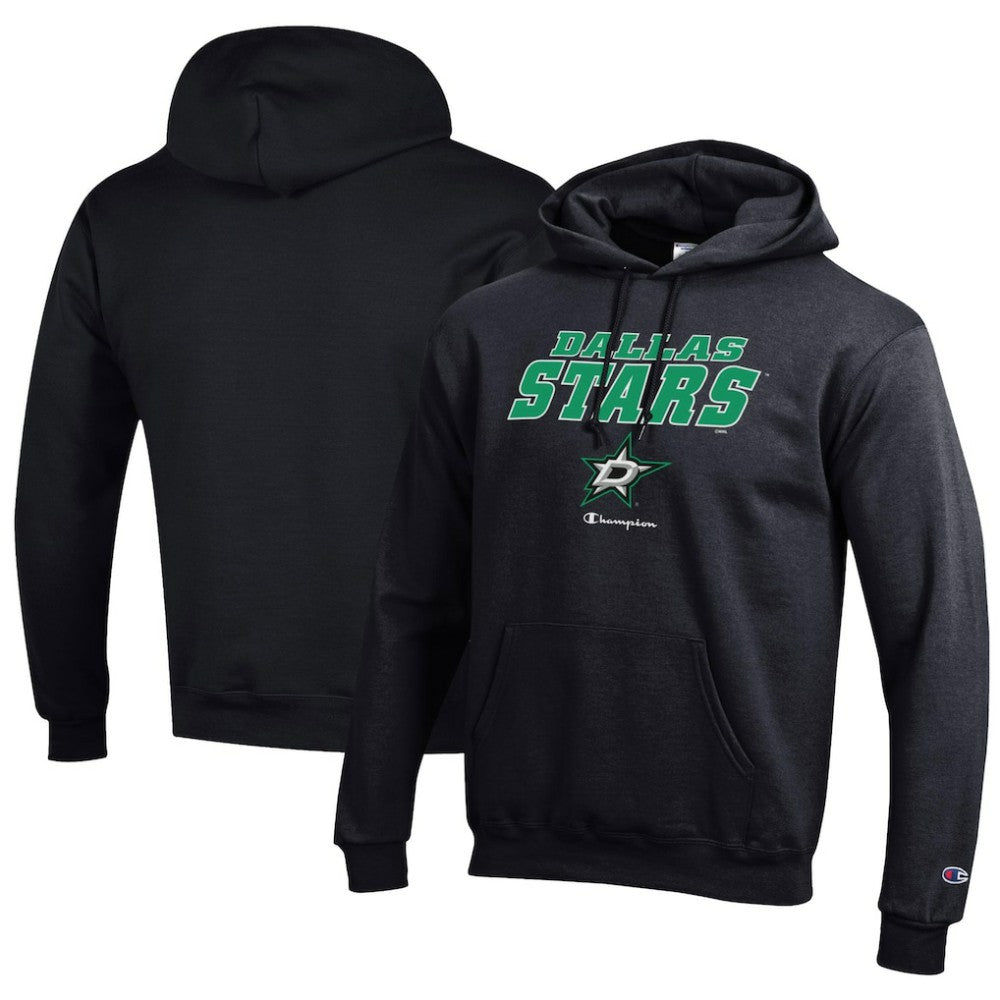 Dallas Stars Champion Eco Powerblend Pullover Hoodie Black