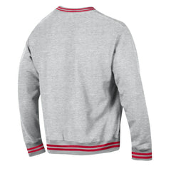 Detroit Red Wings Champion Reverse Weave Yarn Dye Pullover Sweatshirt Heather Gray