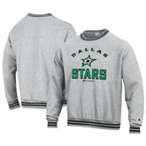Dallas Stars Champion Reverse Weave Yarn Dye Pullover Sweatshirt Heather Gray