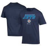 Winnipeg Jets Champion Jersey T-Shirt Navy