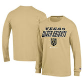 Vegas Golden Knights Champion Long-Sleeve Jersey T-Shirt Yellow