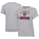Florida Panthers Champion Women's Core T-Shirt Heather Gray