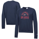 Columbus Blue Jackets Champion Women's Powerblend Pullover Sweatshirt Navy