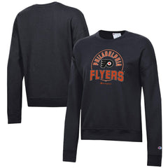 Philadelphia Flyers Champion Women's Powerblend Pullover Sweatshirt Black