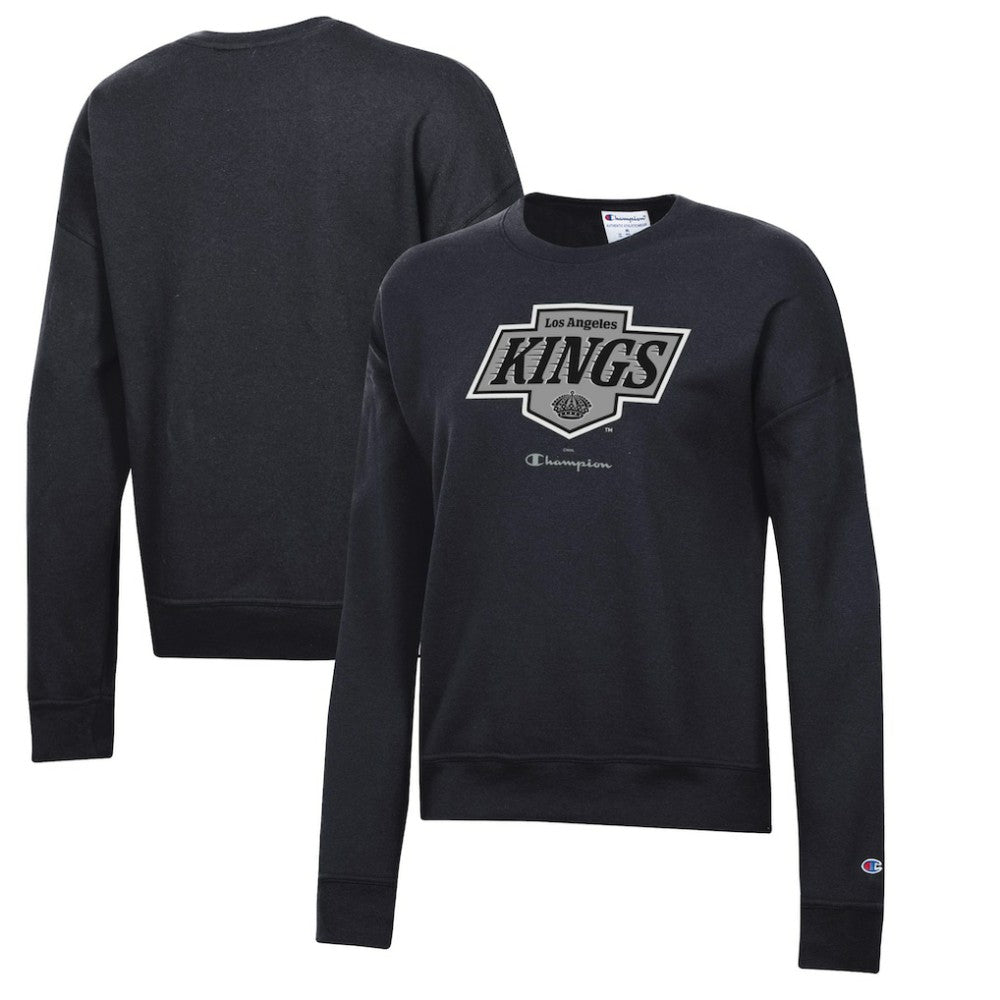 Los Angeles Kings Champion Women's Powerblend Pullover Sweatshirt Black