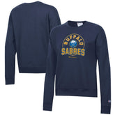 Buffalo Sabres Champion Women's Powerblend Pullover Sweatshirt Navy