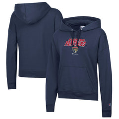 Florida Panthers Champion Women's Powerblend Fleece Pullover Hoodie Navy