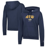 Nashville Predators Champion Women's Powerblend Fleece Pullover Hoodie Navy