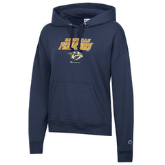 Nashville Predators Champion Women's Powerblend Fleece Pullover Hoodie Navy
