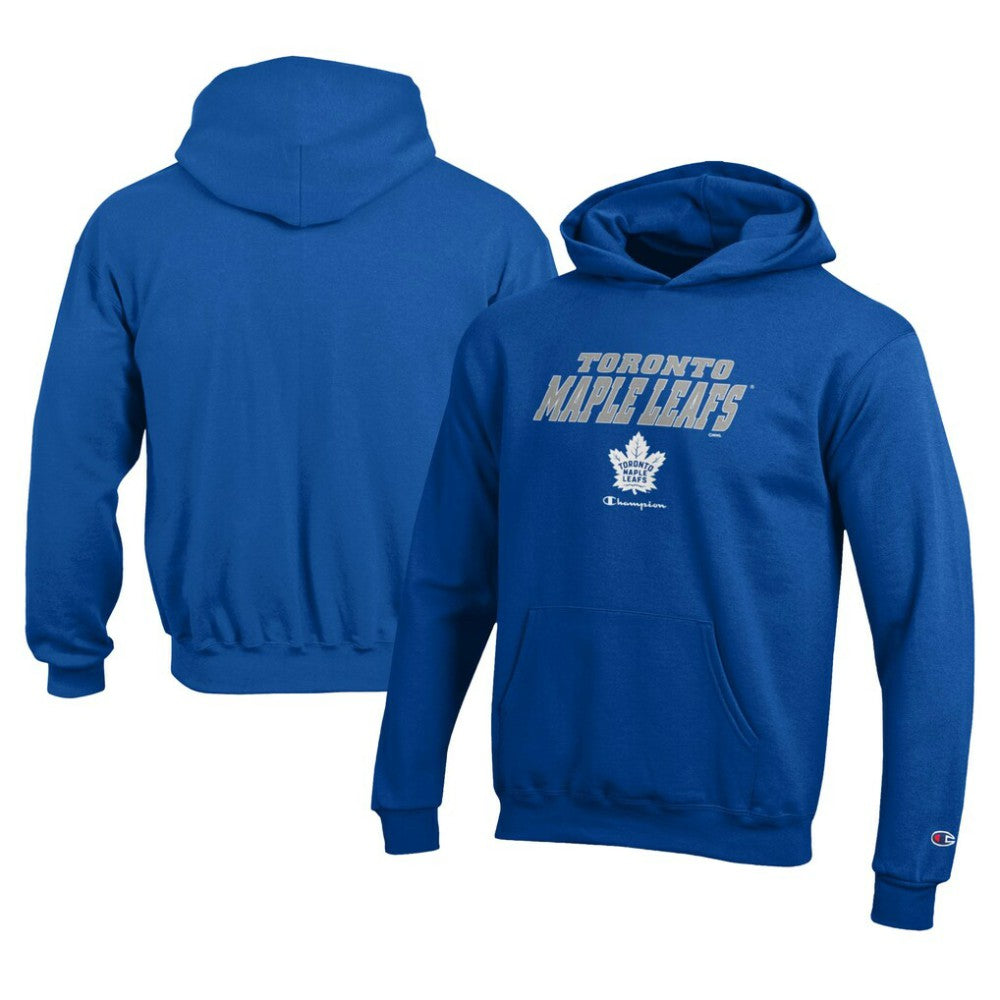 Toronto Maple Leafs Champion Youth Eco Powerblend Pullover Hoodie Royal