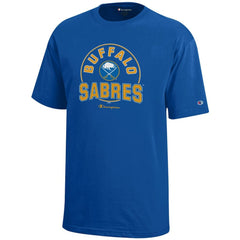 Buffalo Sabres Champion Youth Jersey T-Shirt Royal