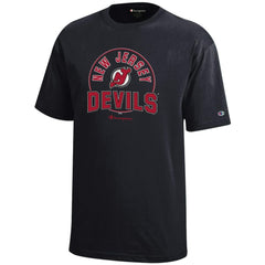 New Jersey Devils Champion Youth Jersey T-Shirt Black