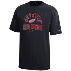 Detroit Red Wings Champion Youth Jersey T-Shirt Black