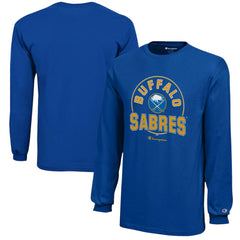 Buffalo Sabres Champion Youth Long-Sleeve Jersey T-Shirt Royal