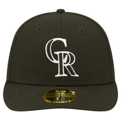 Colorado Rockies Low Profile 59FIFTY Fitted Hat Black | New Era