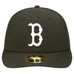 Boston Red Sox Low Profile 59FIFTY Fitted Hat Black | New Era