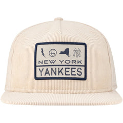 New York Yankees Summer Essential Golfer Snapback Hat Khaki | New Era