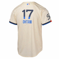 Shohei Ohtani Los Angeles Dodgers Youth 2024 City Connect Limited Player Jersey - Cream